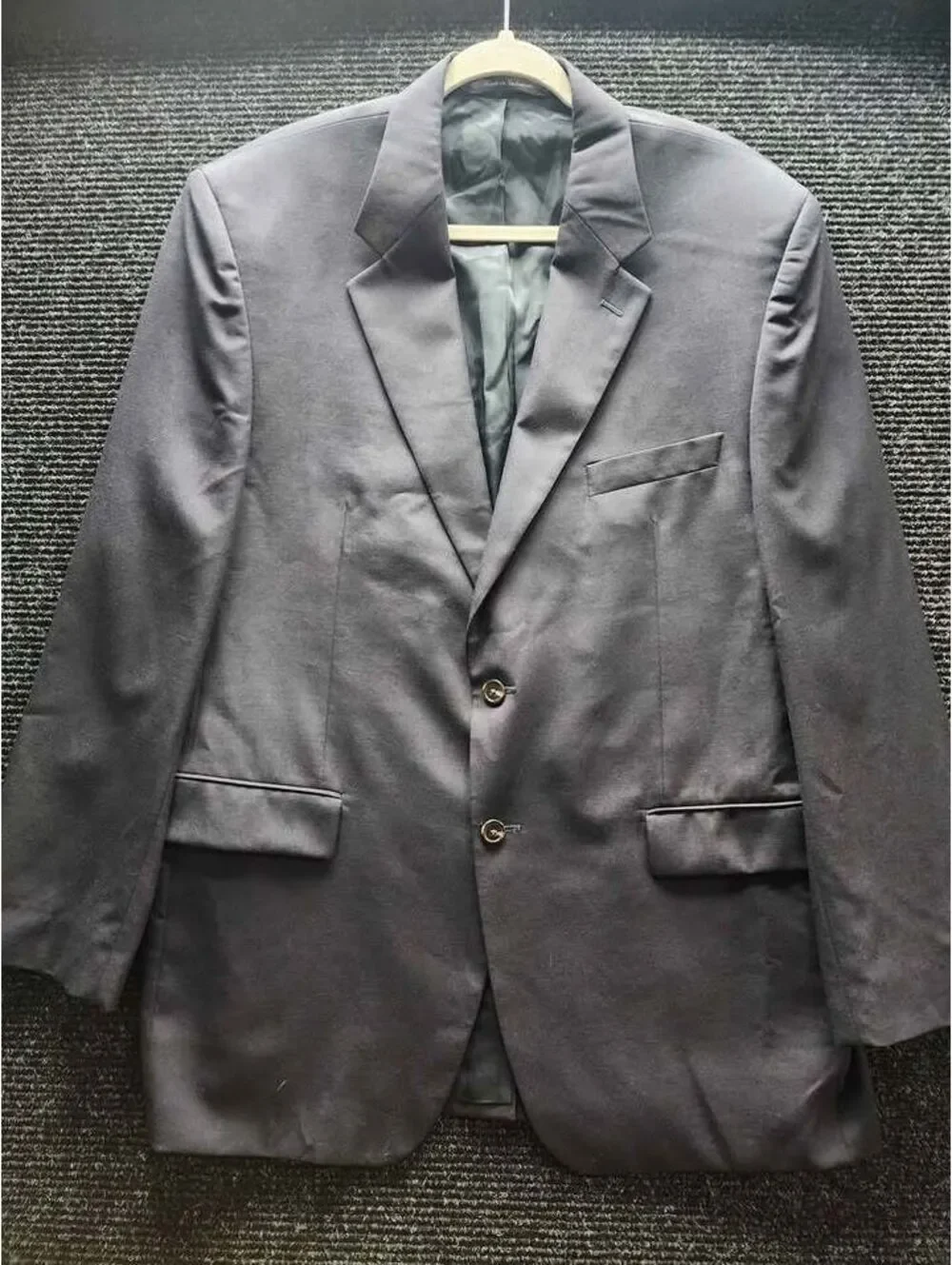 Chaps Black Men's Blazer 44 Long